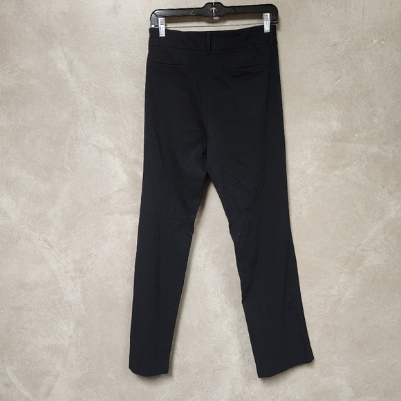 Zac & Rachel Textured Fabric Black Pull On Black Pants Size 16 - Picture 3 of 9